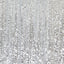 20ftx10ft Silver Big Payette Sequin Event Curtain Drapes, Backdrop Event Panel - Linen Luxes