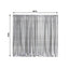 20ftx10ft Silver Metallic Shimmer Tinsel Event Curtain Drapes, Backdrop Event Panel - Linen Luxes