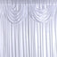 20ftx10ft White Premium Double Drape Satin Event Curtain Drapes, Glossy Photo Backdrop Event Panel - Linen Luxes
