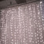 20ftx10ft White Sheer Organza w Warm LED Lights Decorative Curtain Panel - Linen Luxes