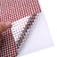 21â€x11" Red Self Adhesive Rhinestone Diamond Sticker Wrap Sheets, DIY Craft Gem Stickers - Linen Luxes