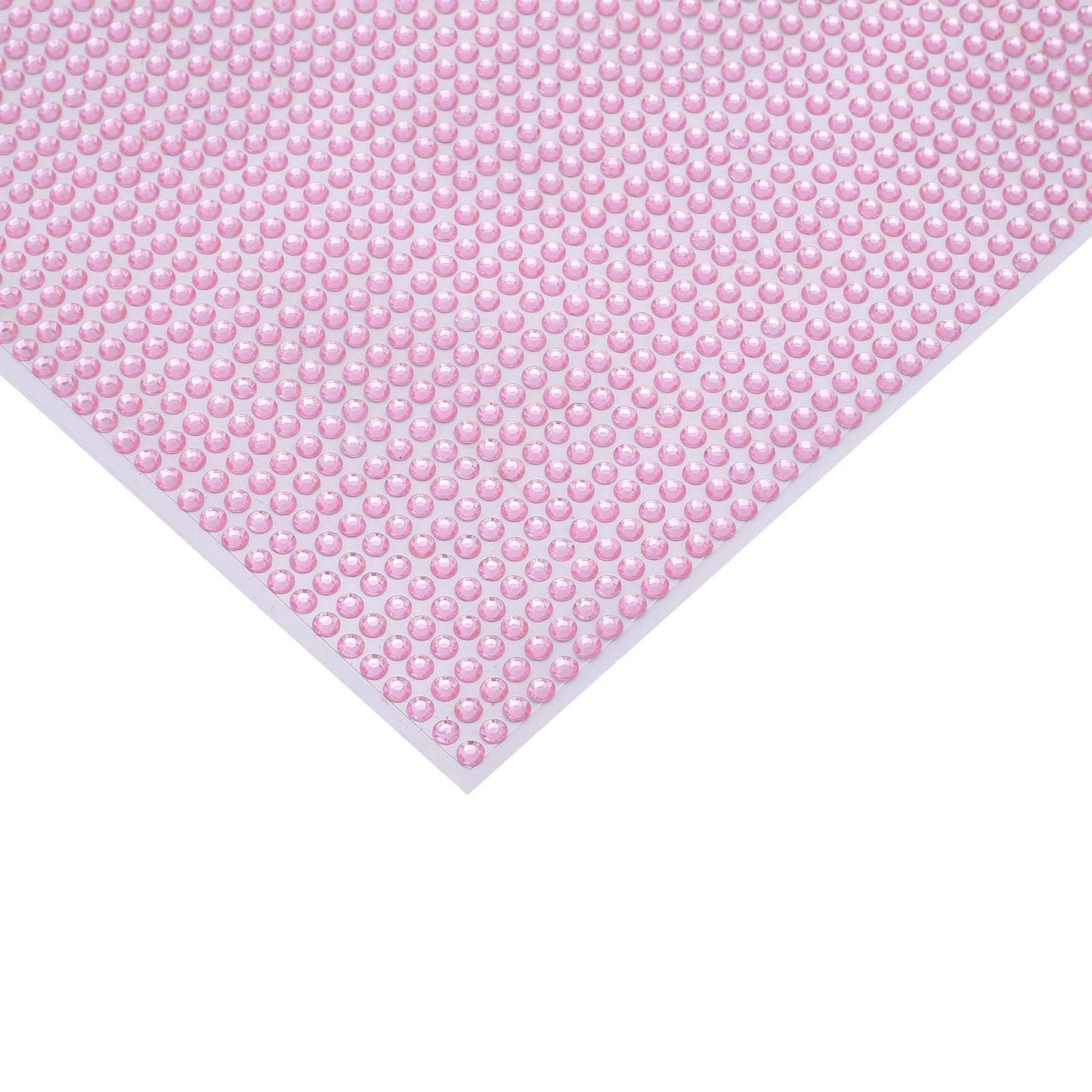 21â€x11â€ Blush Self Adhesive Rhinestone Diamond Sticker Wrap Sheets, DIY Craft Gem Stickers - Linen Luxes