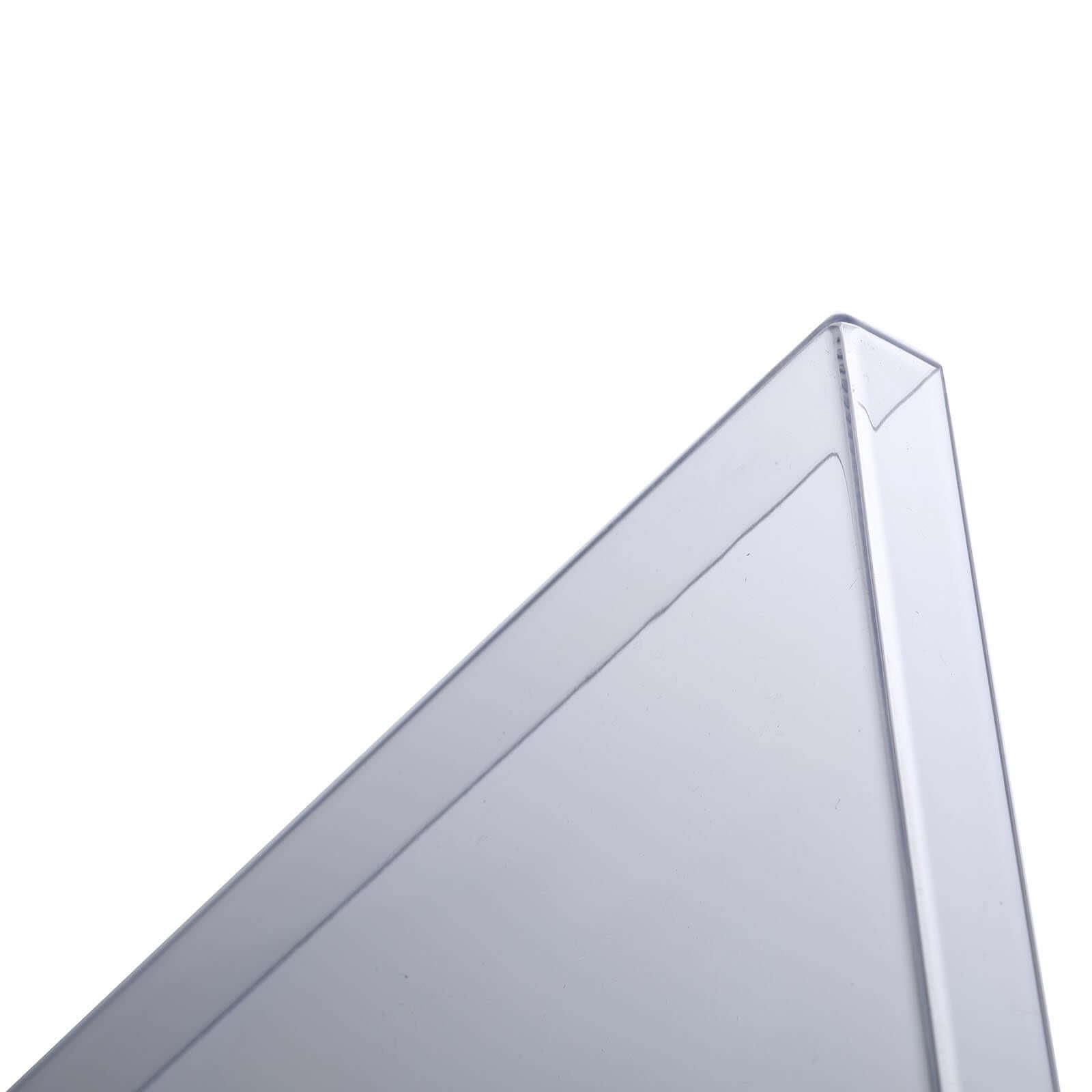 24" Clear Acrylic Display Box, Transparent Pedestal Riser with Interchangeable Lid and Base - Linen Luxes