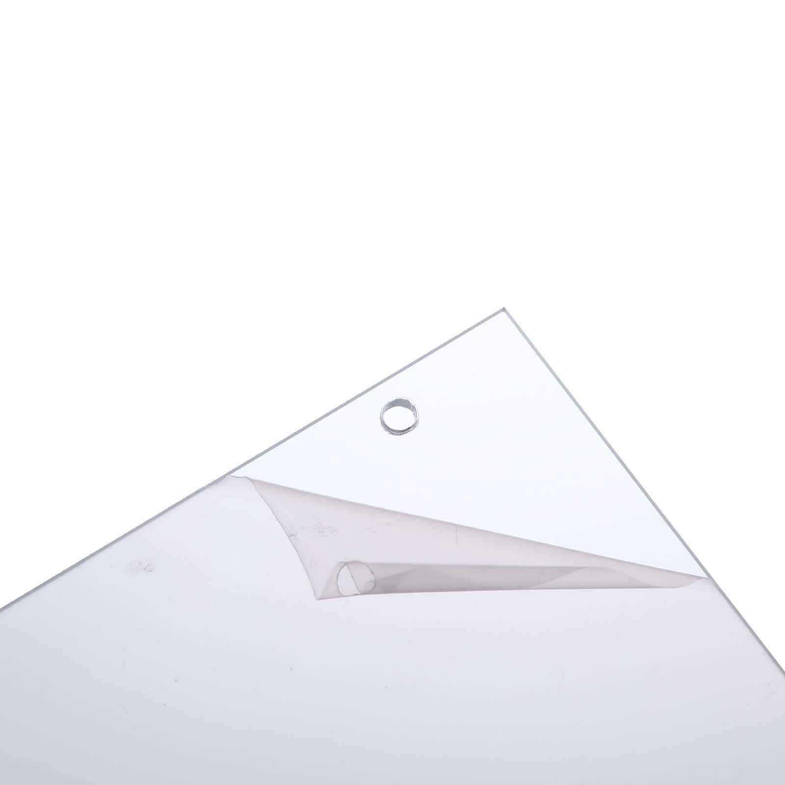 24" Clear Acrylic Display Box, Transparent Pedestal Riser with Interchangeable Lid and Base - Linen Luxes