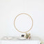 24" Gold Heavy Duty Metal Hoop Wreath, Floral Hoop - Linen Luxes