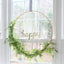 24" Gold Heavy Duty Metal Hoop Wreath, Floral Hoop - Linen Luxes