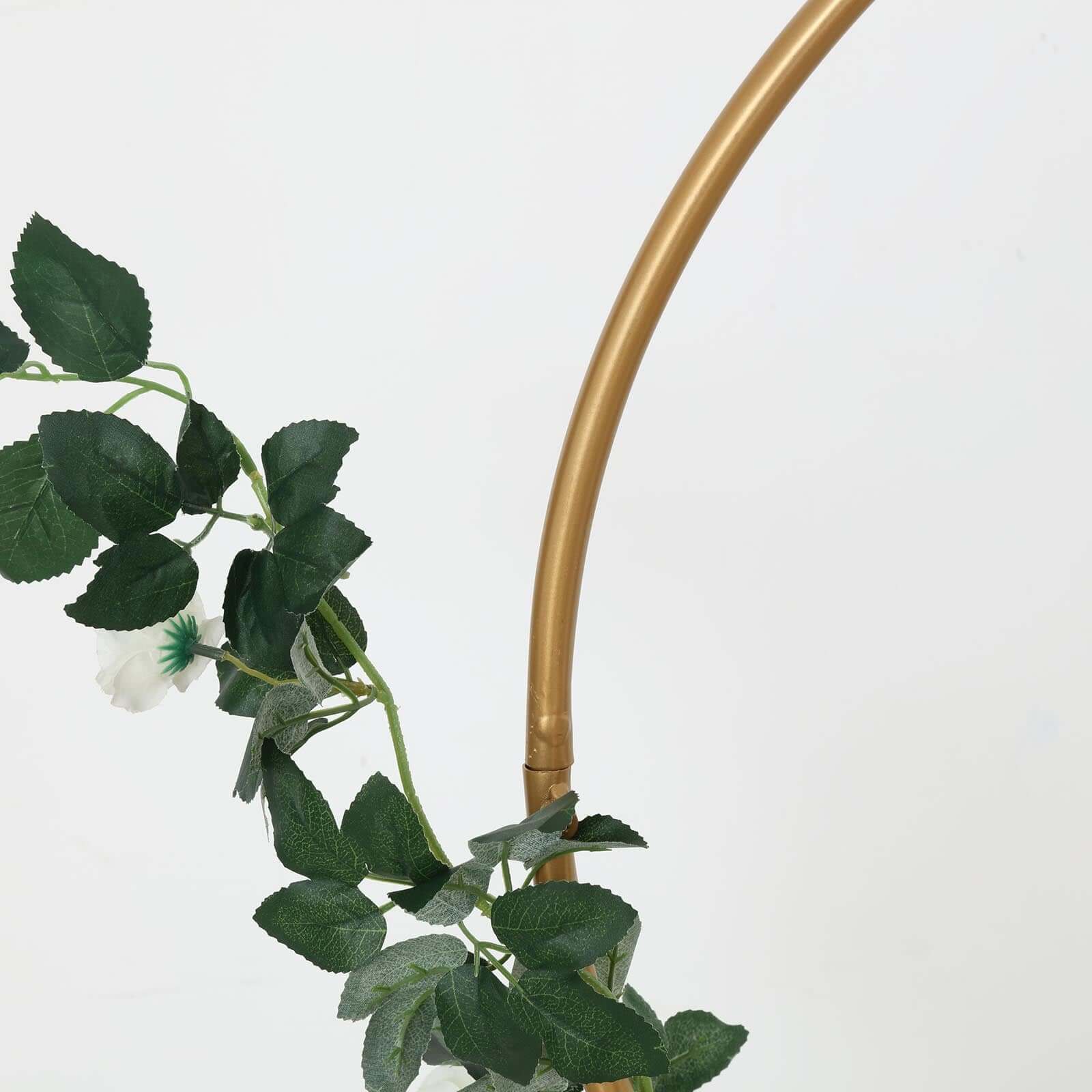 24" Gold Heavy Duty Metal Hoop Wreath, Floral Hoop - Linen Luxes