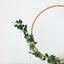 24" Gold Heavy Duty Metal Hoop Wreath, Floral Hoop - Linen Luxes