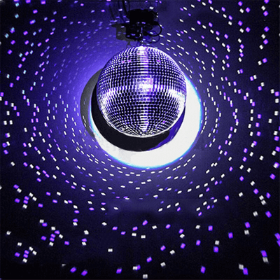 24" Large Silver Foam Disco Mirror Ball With Hanging Swivel Ring, Holiday Party Decor - Linen Luxes