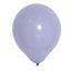 25 Pack 10" Matte Pastel Periwinkle Helium Air Latex Party Balloons - Linen Luxes