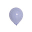 25 Pack 10" Matte Pastel Periwinkle Helium Air Latex Party Balloons - Linen Luxes
