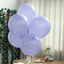 25 Pack 10" Matte Pastel Periwinkle Helium Air Latex Party Balloons - Linen Luxes