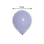 25 Pack 10" Matte Pastel Periwinkle Helium Air Latex Party Balloons - Linen Luxes
