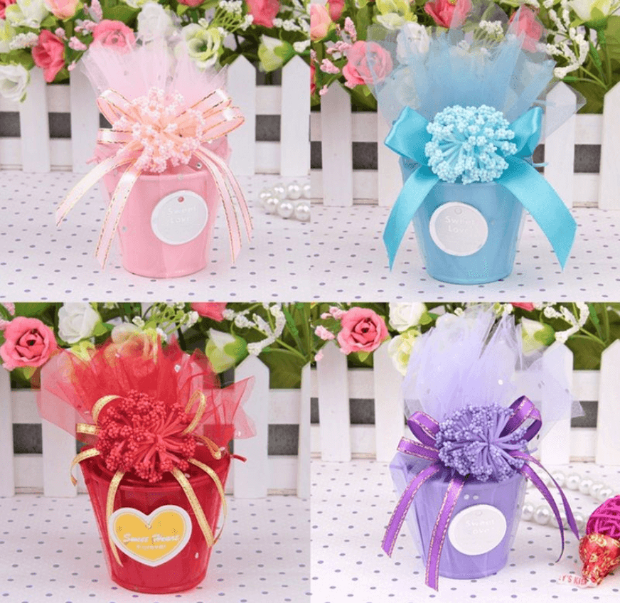 25 Pack 9" Fuchsia Sheer Nylon Tulle Circles Favor Wrap, DIY Craft Fabric - Linen Luxes