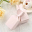 25 Pack Blush Floral Top Satin Ribbon Party Favor Candy Gift Boxes - Linen Luxes
