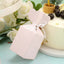 25 Pack Blush Floral Top Satin Ribbon Party Favor Candy Gift Boxes - Linen Luxes