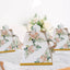 25 Pack Pink Peony Floral Mini Teapot Party Favor Boxes with Gold Edge, Tea Time Gift Boxes - 5"x4"