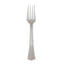 25 - Pack Plastic Forks Silver Heavy Duty with Fluted Handles - Durable Disposable Tableware 7" - Linen Luxes