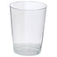 25 - Pack Plastic Tumbler Cups Clear - Stylish Disposable Party Glasses 10oz - Linen Luxes