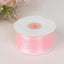 25 Yards 1.5" Blush Sheer Organza Ribbon With Satin Edges - Linen Luxes