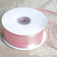 25 Yards 1.5" Blush Sheer Organza Ribbon With Satin Edges - Linen Luxes