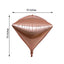 3 Pack 16" Rose Gold 4D Diamond Self - Sealing Reusable Foil Balloon - Linen Luxes