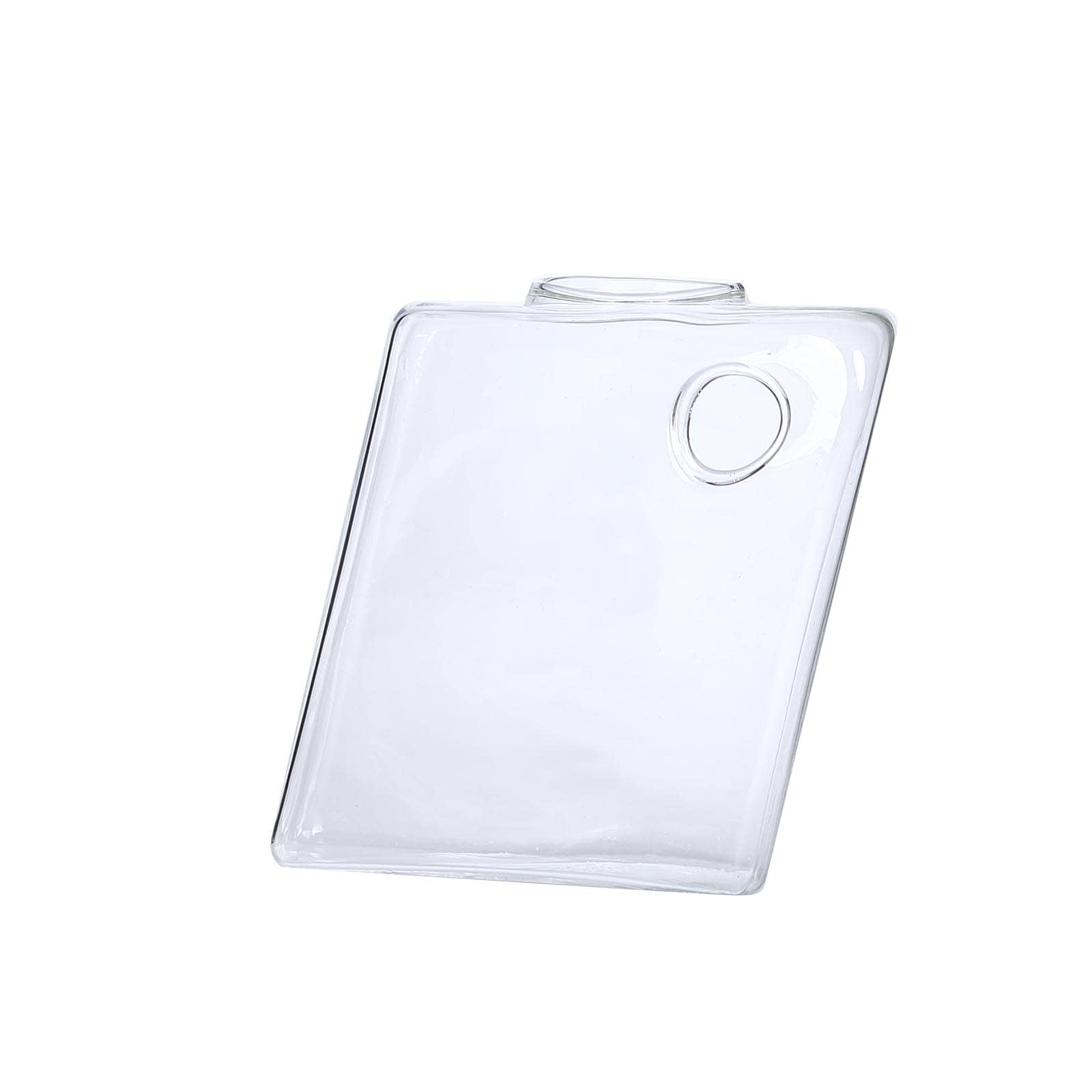 3 - Pack Glass Wall Vase Hanging Rhombus Design Indoor Planters - Modern Wall Mounted Terrariums for Living Spaces - Linen Luxes