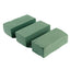 3 Pack Green Wet Floral Foam Bricks, Flower Arrangement Foam Blocks - Linen Luxes