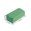 3 Pack Green Wet Floral Foam Bricks, Flower Arrangement Foam Blocks - Linen Luxes