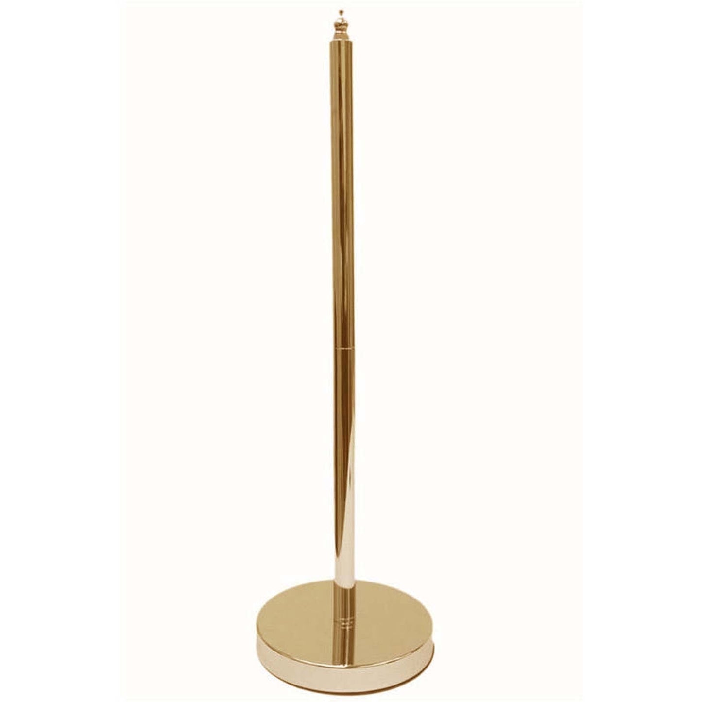 3 Pcs Gold Metal Chandelier Lamp Stand Poles and Base, Decorative Lamp Frame Accessories - Linen Luxes