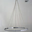 30" Hanging Hoop Ring Hardware For 12 - Panel Ceiling Drapes and FREE Tool Kit - Linen Luxes