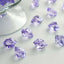 300 Pcs Acrylic Ice Bead Vase Fillers Large Lavender Lilac - Stylish DIY Craft Crystals for Event Decor & Wedding Tables - Linen Luxes