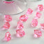 300 Pcs Acrylic Ice Bead Vase Fillers Large Pink - Stylish DIY Craft Crystals for Event Decor & Wedding Tables - Linen Luxes