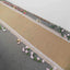 30ft Natural Jute Burlap Aisle Runner with White Floral Lace Borders - Linen Luxes