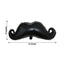 31" Black Mustache Shaped Mylar Balloon, Foil Party Balloons - Linen Luxes