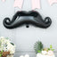 31" Black Mustache Shaped Mylar Balloon, Foil Party Balloons - Linen Luxes