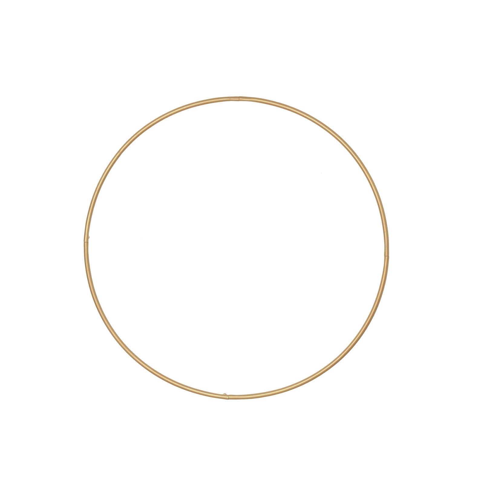 32" Gold Heavy Duty Metal Hoop Wreath, Floral Hoop - Linen Luxes
