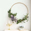 32" Gold Heavy Duty Metal Hoop Wreath, Floral Hoop - Linen Luxes