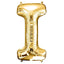 35" Gold Letter and Number Balloons, Shiny Metallic Mylar Foil Helium Air Balloons - Linen Luxes
