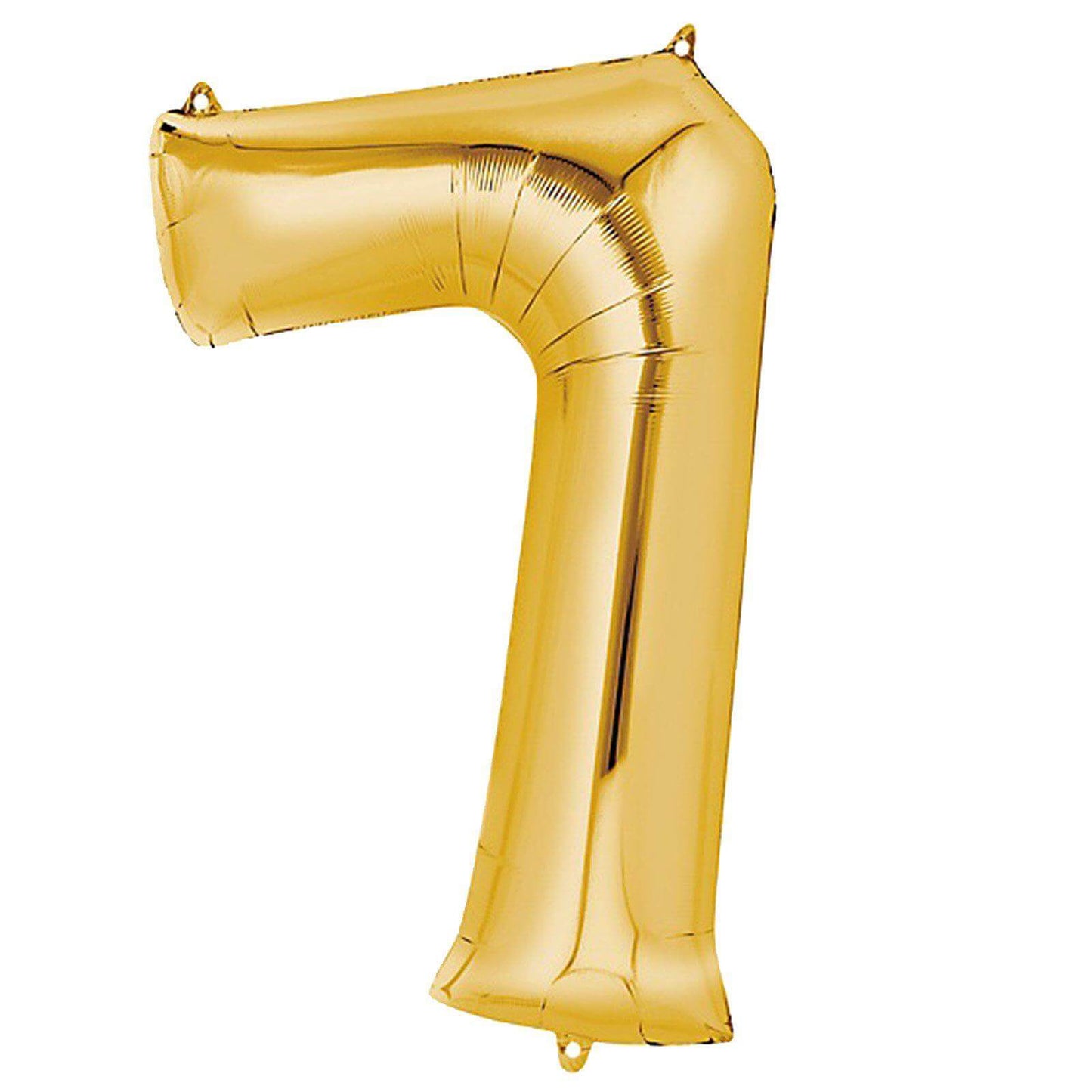 35" Gold Letter and Number Balloons, Shiny Metallic Mylar Foil Helium Air Balloons - Linen Luxes