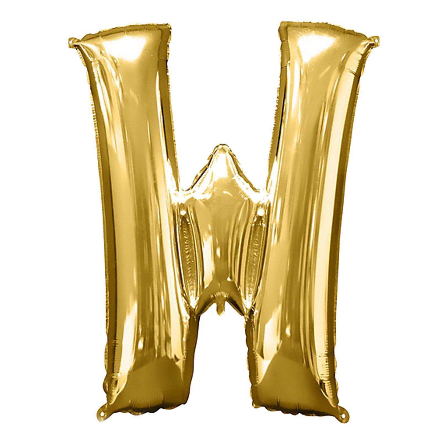 35" Gold Letter and Number Balloons, Shiny Metallic Mylar Foil Helium Air Balloons - Linen Luxes