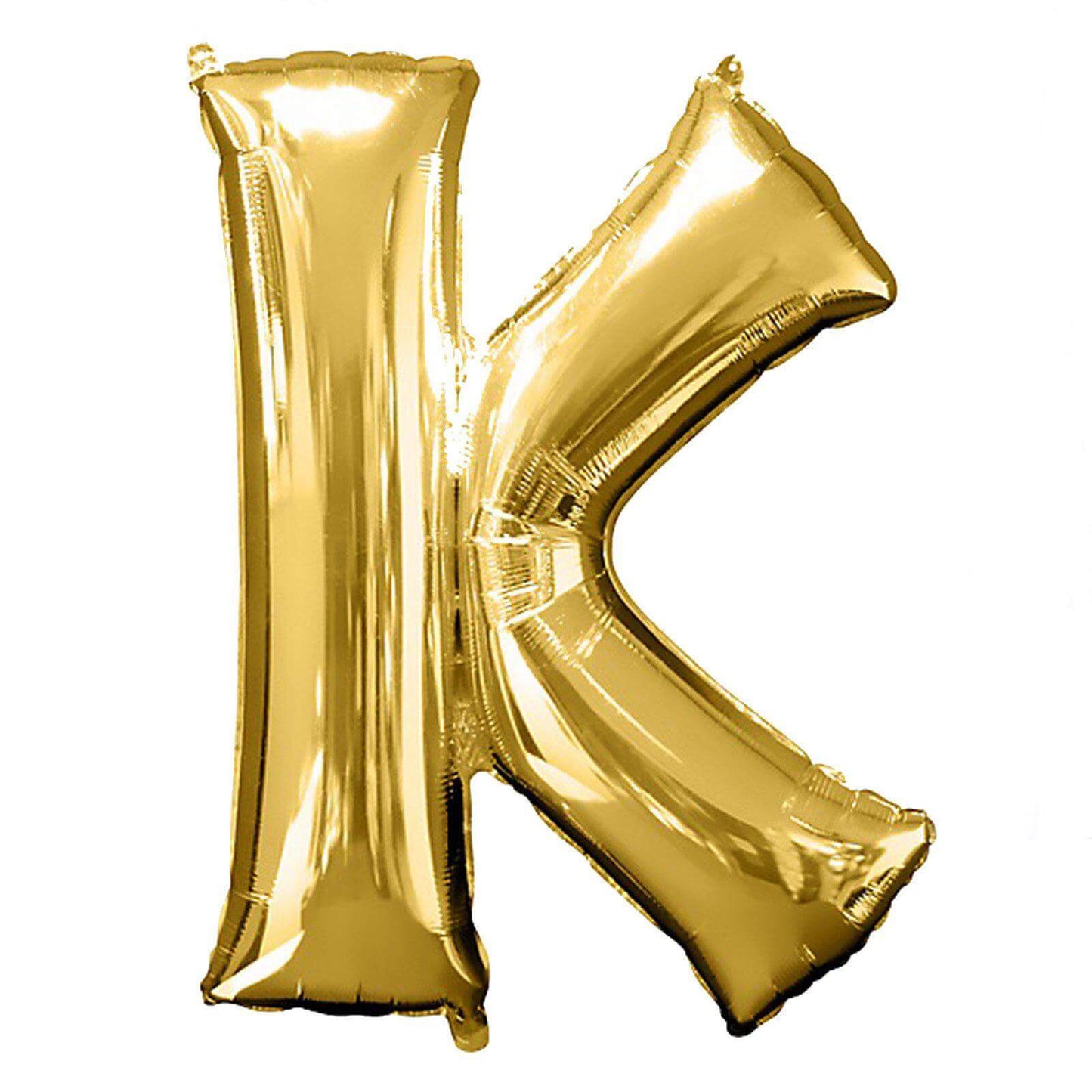 35" Gold Letter and Number Balloons, Shiny Metallic Mylar Foil Helium Air Balloons - Linen Luxes
