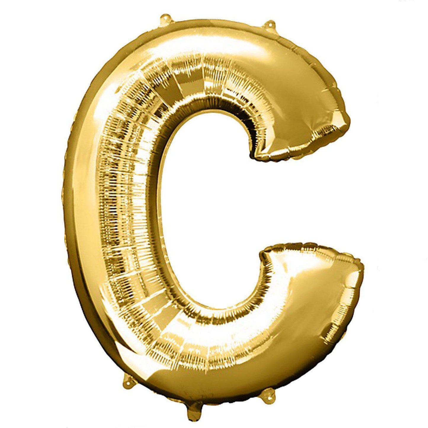 35" Gold Letter and Number Balloons, Shiny Metallic Mylar Foil Helium Air Balloons - Linen Luxes