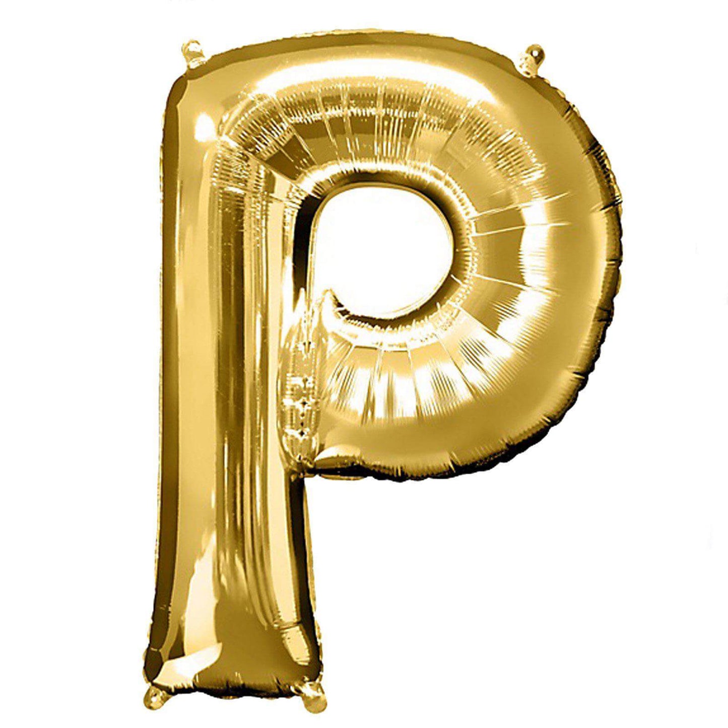 35" Gold Letter and Number Balloons, Shiny Metallic Mylar Foil Helium Air Balloons - Linen Luxes