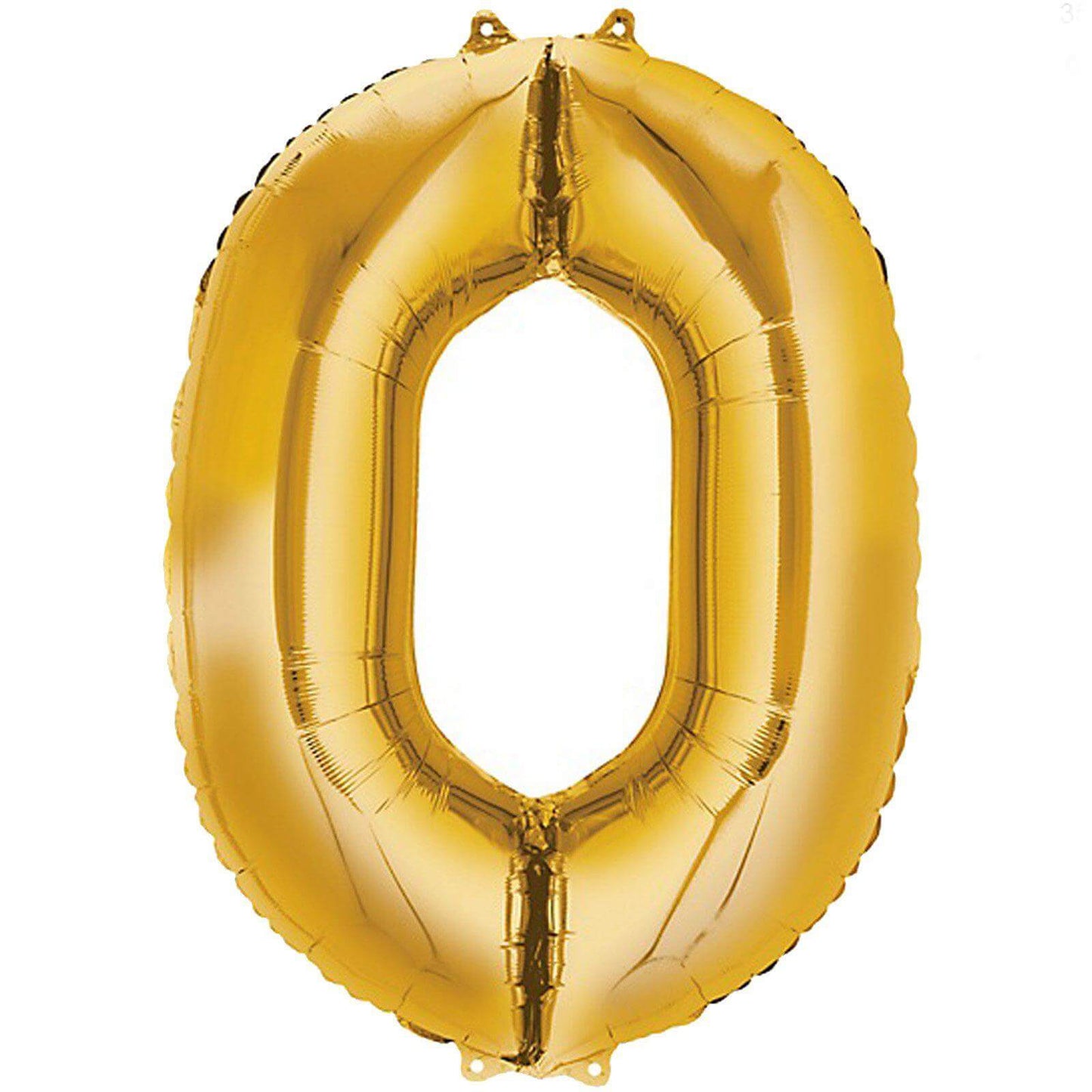 35" Gold Letter and Number Balloons, Shiny Metallic Mylar Foil Helium Air Balloons - Linen Luxes