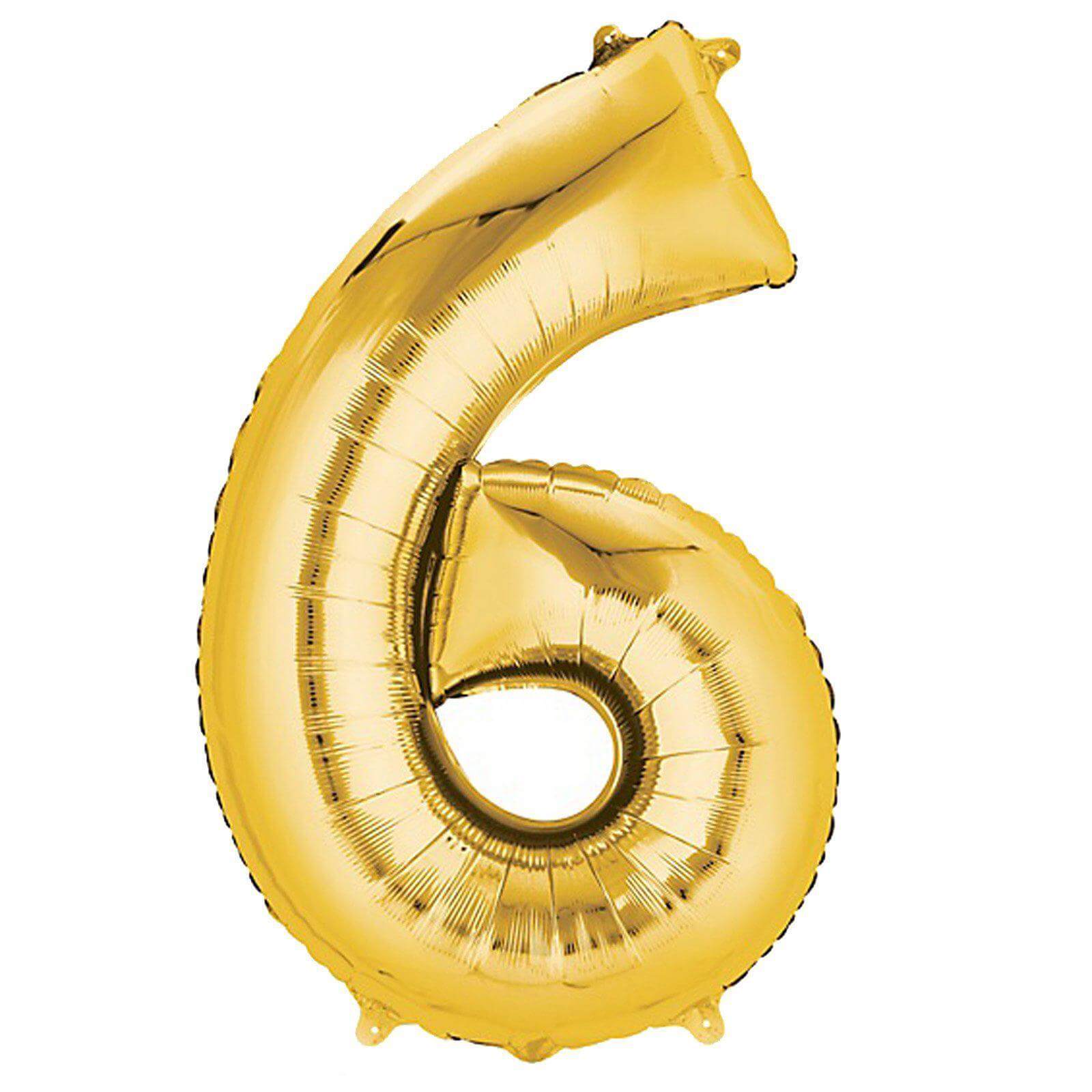 35" Gold Letter and Number Balloons, Shiny Metallic Mylar Foil Helium Air Balloons - Linen Luxes