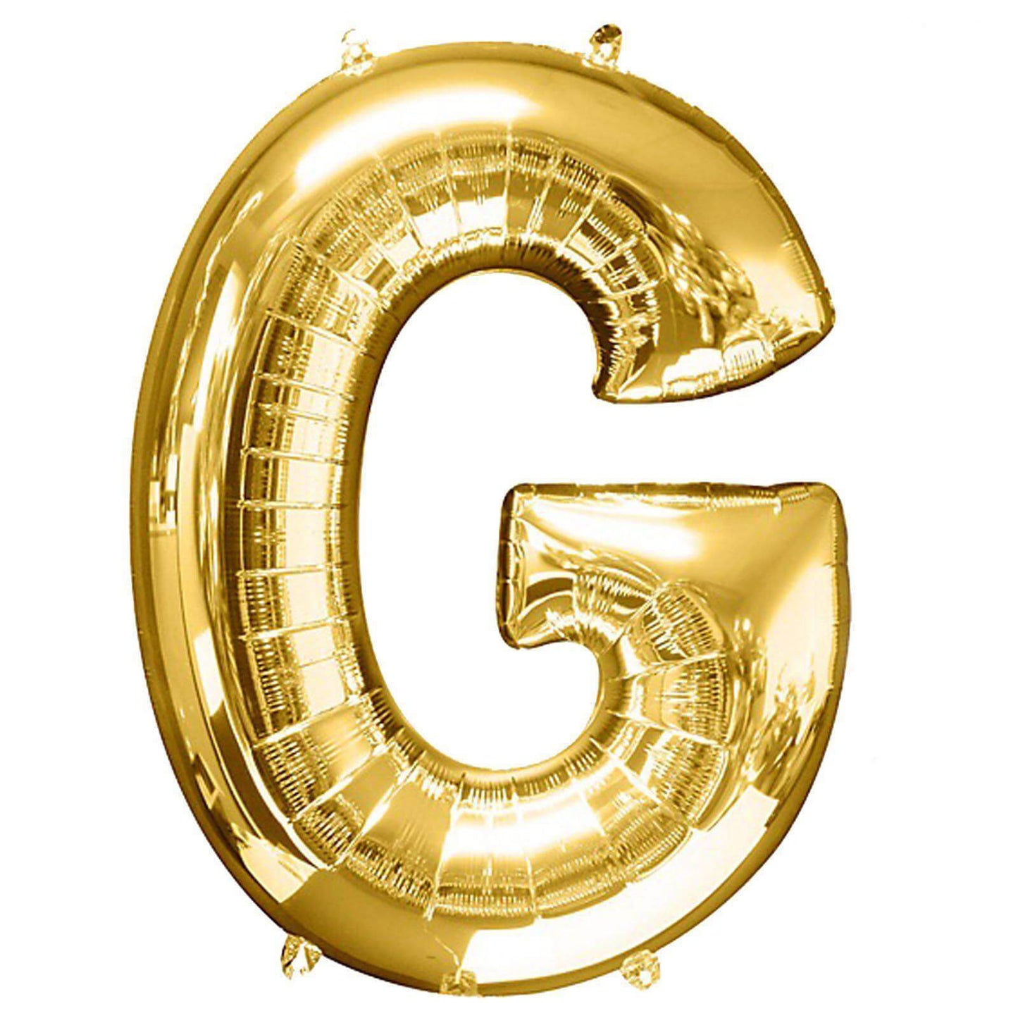 35" Gold Letter and Number Balloons, Shiny Metallic Mylar Foil Helium Air Balloons - Linen Luxes