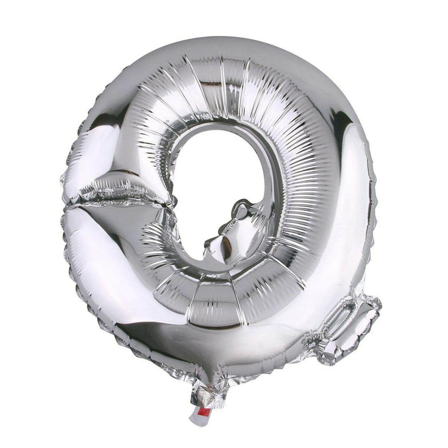 35" Silver Letter and Number Balloons, Metallic Mylar Foil Helium Air Balloons - Linen Luxes