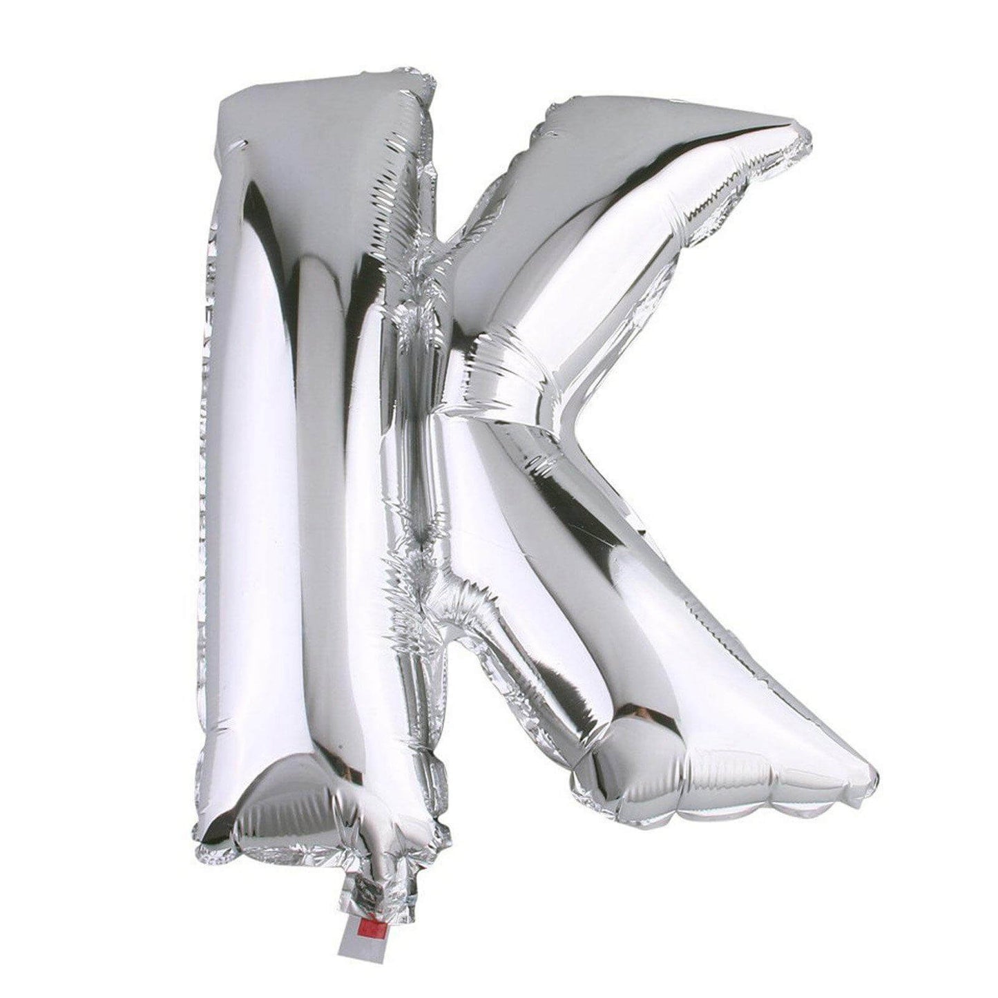 35" Silver Letter and Number Balloons, Metallic Mylar Foil Helium Air Balloons - Linen Luxes