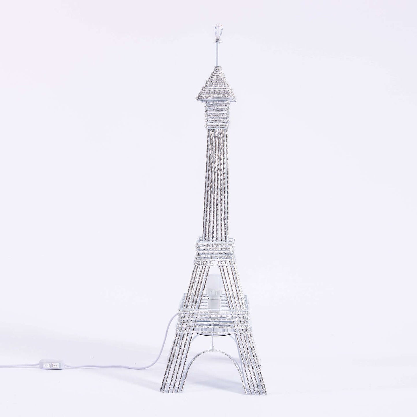 3.5ft Color Changing LED Metal Eiffel Tower Columns LED Lamp, Night Light Wedding Centerpiece - Linen Luxes